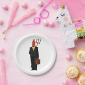 Der Teufel im Anzug Pappteller (Party)