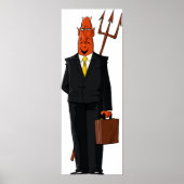Der Teufel im Anzug Poster (Vorne)