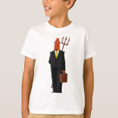 Der Teufel im Anzug T-Shirt (Vorderseite)