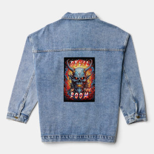 Der Teufel in diesem Raum Jeansjacke