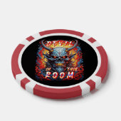 Der Teufel in diesem Raum Pokerchips (Einzeln)