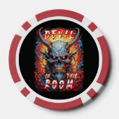 Der Teufel in diesem Raum Pokerchips (Rückseite)