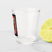 Der Teufel in diesem Raum Schnapsglas (Rechts)