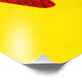 Der Teufel ist ein Lügner! Fotodruck (Ecke)