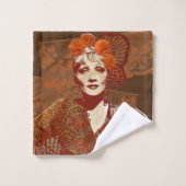 Der Teufel ist eine Frau Badhandtuch Set (Waschlappen)