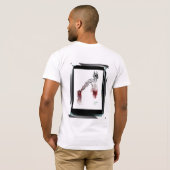 DER TEUFEL LIESS MICH ES TUN T-SHIRT (Schwarz voll)