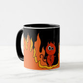 Der Teufel ließ mich es tun! Tasse (Vorderseite Links)