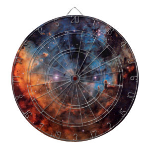 Der Teufel-Nebelfleck Dartscheibe