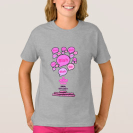 Der Teufel - pink - das Mädchen T-Shirt