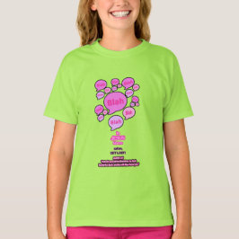 Der Teufel - pink - der T - Shirt des Mädchens