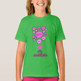 Der Teufel - pink - der T - Shirt des Mädchens