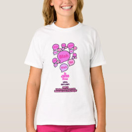 Der Teufel - pink - der T - Shirt des Mädchens