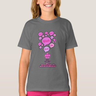Der Teufel - pink - der T - Shirt des Mädchens