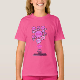Der Teufel - pink - der T - Shirt des Mädchens