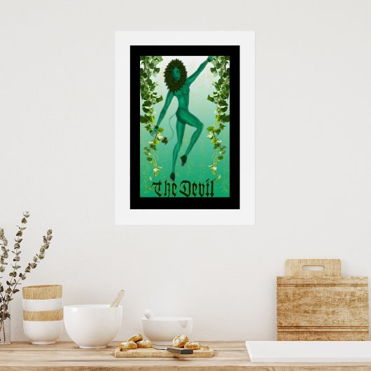 Der Teufel - Poster (Küche)