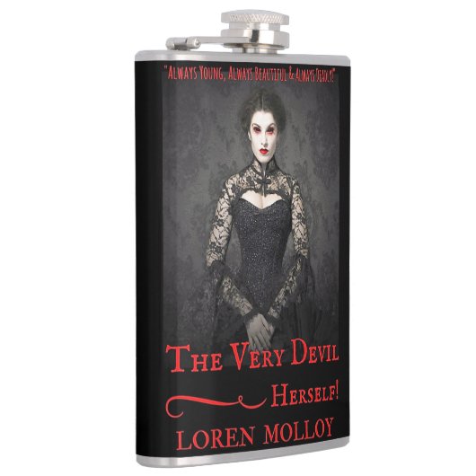 Der Teufel, selbst FLASCHE Flachmann (Rechts)