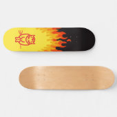 Der Teufel Skateboard (Horizontal)