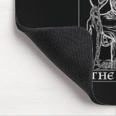 Der Teufel Tarot Card Phomet Gothic Halloween Sata Mousepad (Ecke)