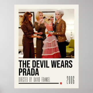 Der Teufel trägt Prada-Film Poster