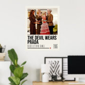 Der Teufel trägt Prada-Film Poster (Heimbüro)