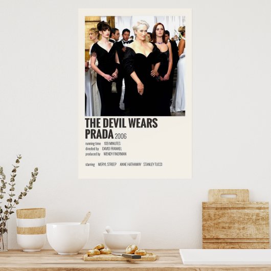 der Teufel trägt Prada Poster (Küche)