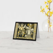 Der Teufel und das Tarot des Tower Karte (Gelbe Blume)