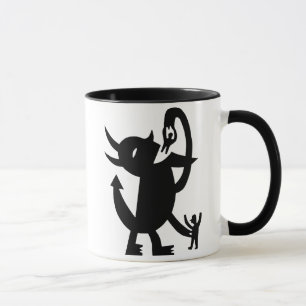Der Teufel und zwei Freunde Tasse