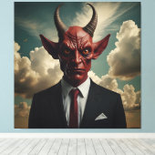 Der Teufel's Deal: Eine überraschende Drehung in E Leinwanddruck (Insitu (Holzboden))