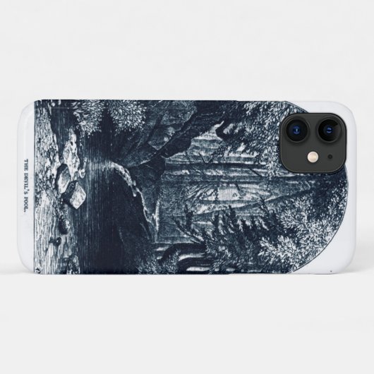 Der Teufel's Pool-Telefongehäuse Case-Mate iPhone Hülle (Rückseite (Horizontal))