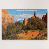 Der Teufelsgarten Utah. Jigsaw Puzzle (Horizontal)