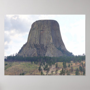 Der Teufelsturm, das Nationaldenkmal des Teufels, Poster