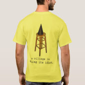 der Texas-Dorfidiot T-Shirt (Rückseite)