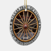 Der Texasweg, Fort Worth, Texas Ornament (Rechts)