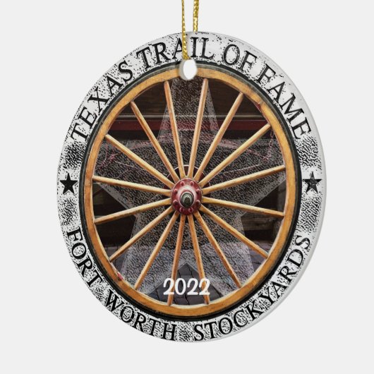 Der Texasweg, Fort Worth, Texas Ornament (Links)