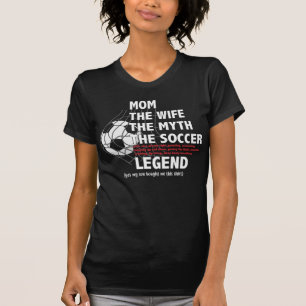 Der Text der Mama-Fußball-Legende T-Shirt