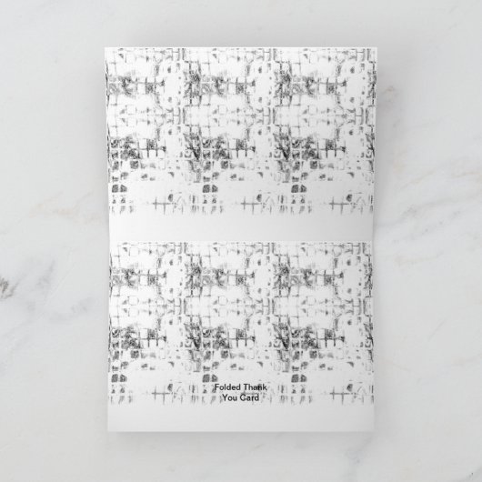 Der Text des Logos wird am besten auf Ihre Karten  (Innenseite)