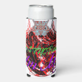 der $THCBand Selters Dosenkühler (Seltzer Vorderseite)