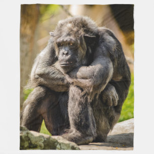 DER THINKER FLEECEDECKE