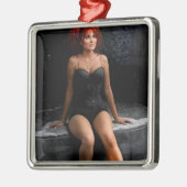 Der Thinking Room-Schmuck Ornament Aus Metall (Links)