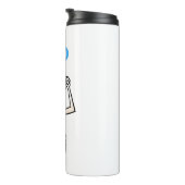 Der Thirsty Man Thermal Tumbler Thermosbecher (Nach rechts gedreht)