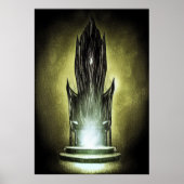 Der Thron | AI Art Poster (Vorne)