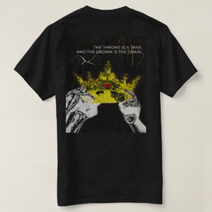 Der Thron-Falle - Vintage Grunge Grafik T-Shirt - 