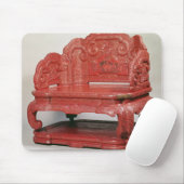 Der Thron von Kaiser Ch'ien Lunge (1736-95) Mousepad (Mit Mouse)