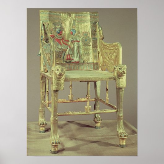Der Thron von Tutankhamun, New Kingdom Poster (Vorne)