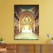 Der Throne Room aus dem Norden Leinwanddruck (Insitu (Wohnzimmer))