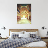 Der Throne Room aus dem Norden Leinwanddruck (Insitu (Schlafzimmer))