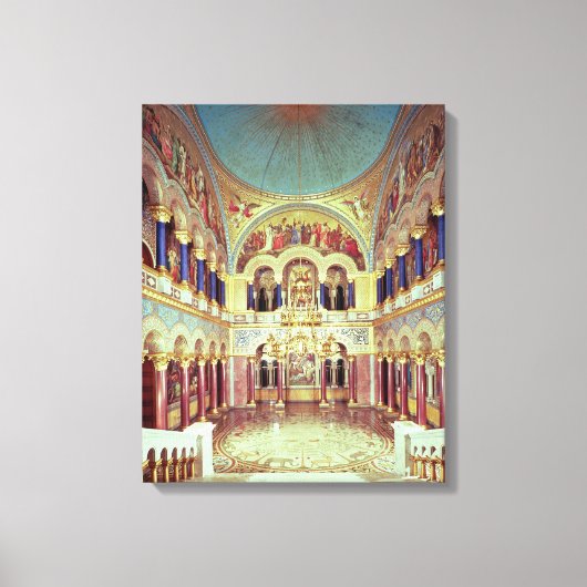 Der Throne Room aus dem Süden Leinwanddruck (Vorderseite)