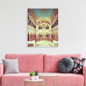 Der Throne Room aus dem Süden Leinwanddruck (Insitu (Wohnzimmer))