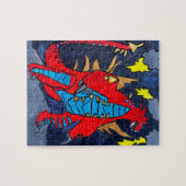 "Der Thunder-Monster"-Puzzle Puzzle (Horizontal)