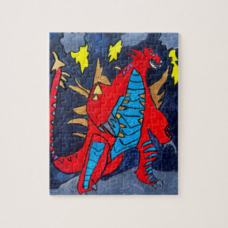 "Der Thunder-Monster"-Puzzle Puzzle